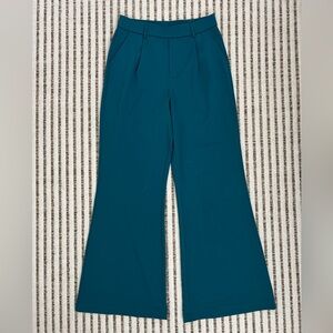 HALARA Teal Wide-Leg Pants